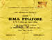 25a. HMS Pinafore Ticket